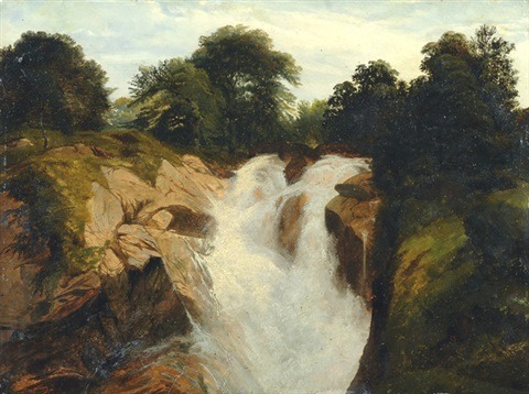 Ernesto Rayper (1840–1873)Torrente di montagna