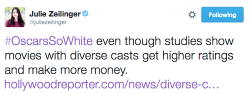 demho3zhatinq:  micdotcom: For the second year in a row, the Oscars failed to nominate a single actor of color Of all the things that needed sequels this year, #OscarsSoWhite was at the very bottom of the list. Yet come Thursday morning, that sequel is