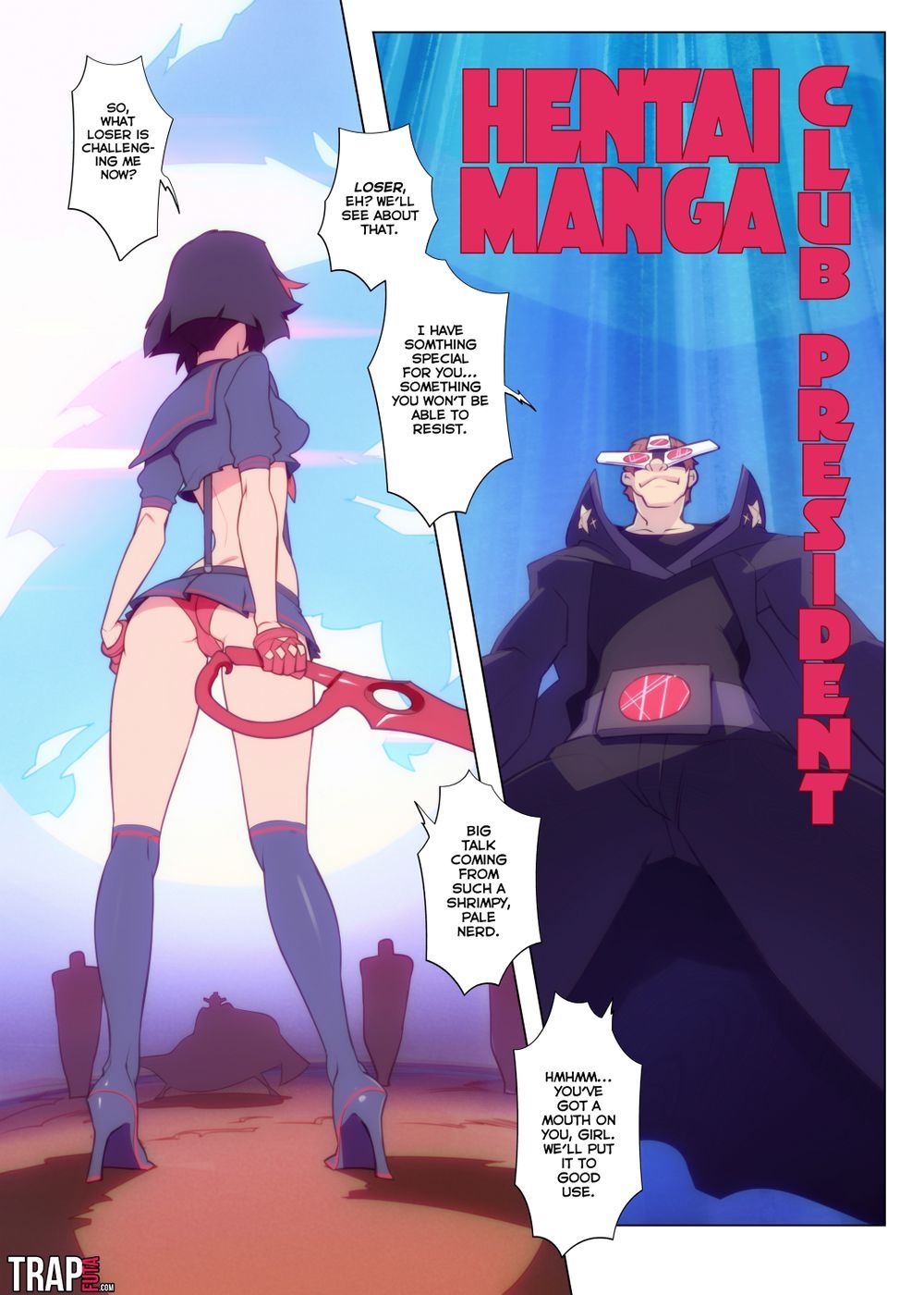 megidolaonn:  Threadless for the hentai comic request! Part 1/3!It was kind of cheating