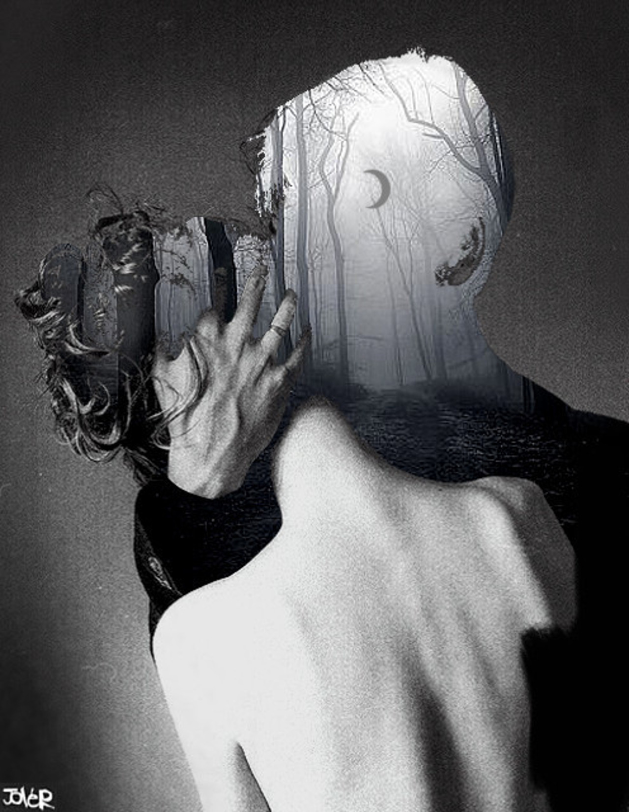 asylum-art-2:  Beautiful Photo collage by the famous Loui JoverSaatchi Art,  Facebook,