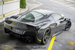 automotivated:  Ferrari 458 ADV05 M.V2 SL by ADV1WHEELS on Flickr.