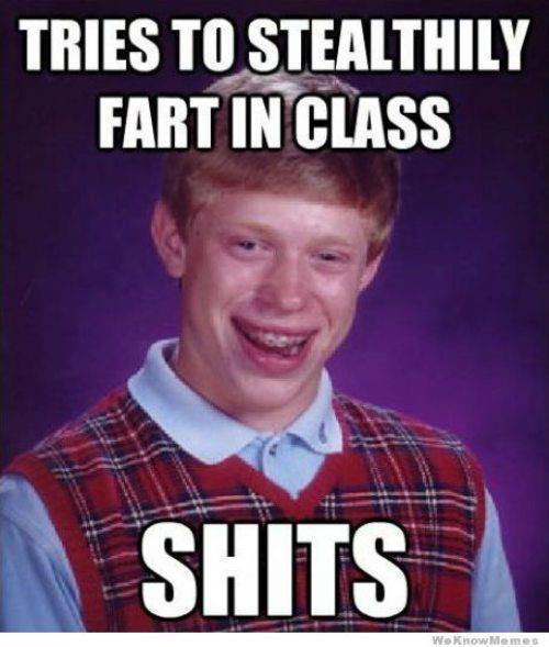 Bad luck brian meme