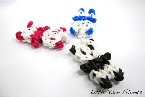 Little Yarn Friends • Rainbow Loom - Animal Charms
