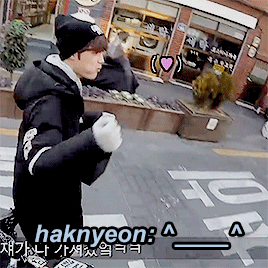 hacnyeons:awww is haknyeon going to give kevin a ki –– nvm he’s stealing his food