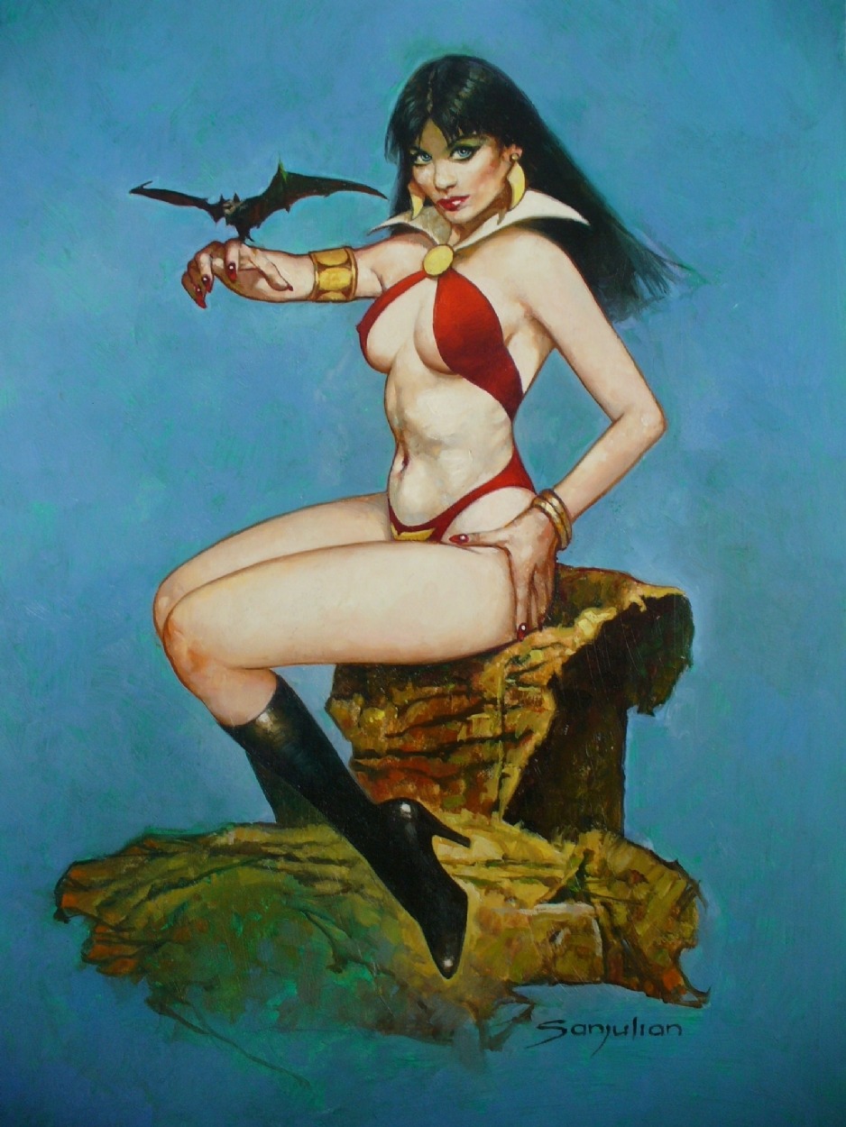 comicbookwomen:  Sanjulian 