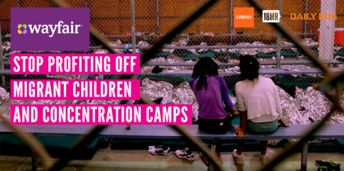 Remember how Wayfair was profiting off of refugee children in concentration camps? Well, they still 