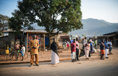 Paul Shaw: The Streets of Sierra LeoneSierra Leone is a colourful, beautiful, positive country. Here