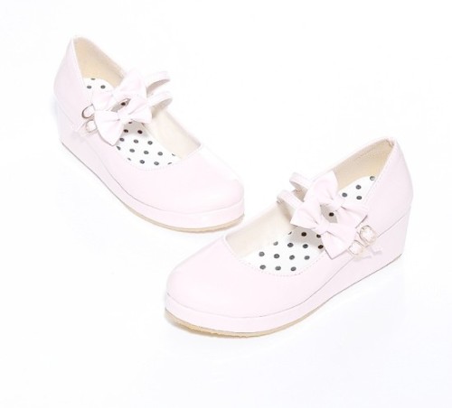♡ Two Strap Bow Shoes (4 Colours) - Buy Here ♡Please like, reblog and click the link if you can!