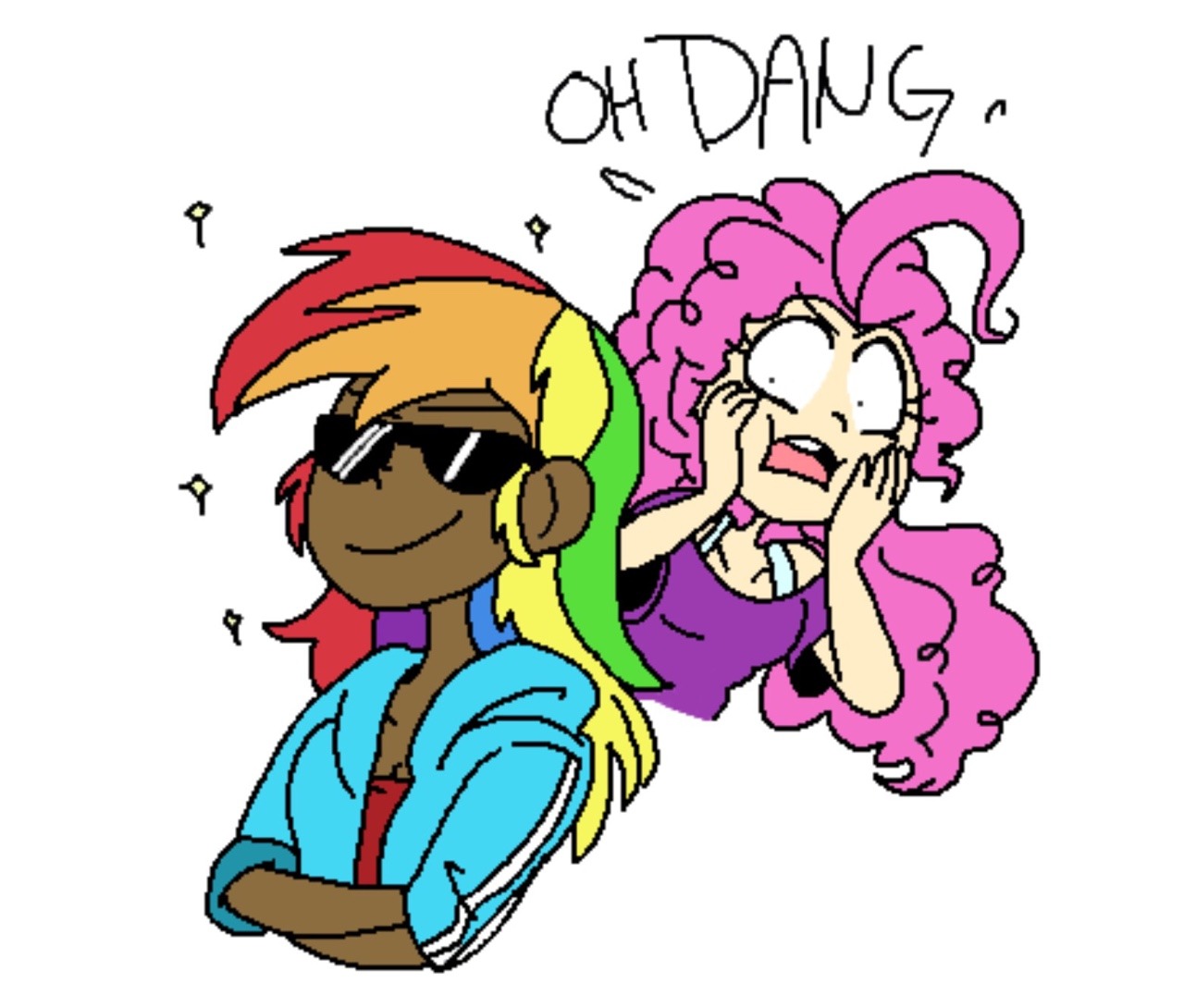 I got bored so I decided to colour this &gt;w(pearl-reaction-pics)omg