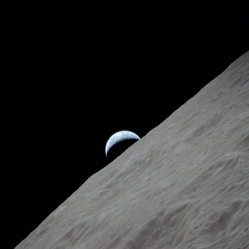 Apollo 17, Earthrise over MoonCredit: NASA / Apollo 17