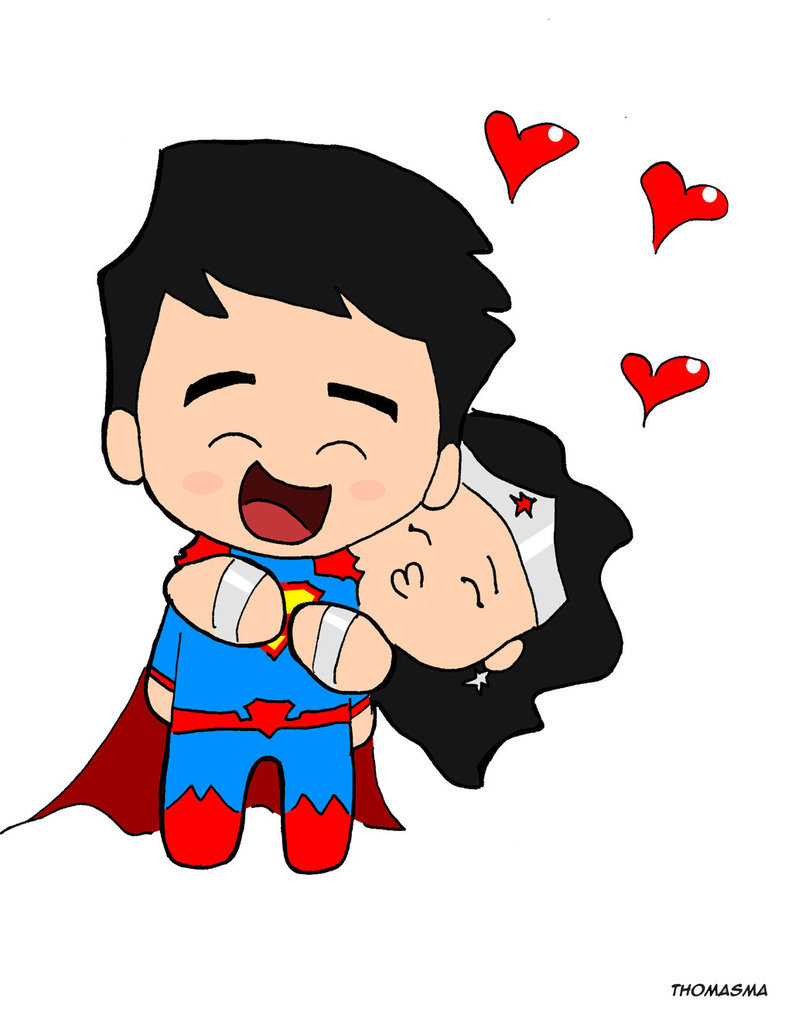 hellyeahsupermanandwonderwoman:  Happy Valentine’s Day, Everyone!