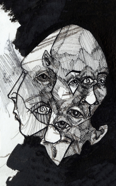 ryantippery: Sketchbook XII, 2014Ink and graphite on paper