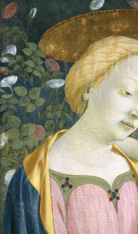  Domenico Veneziano, Madonna and Child (detail), c.1445/1450 