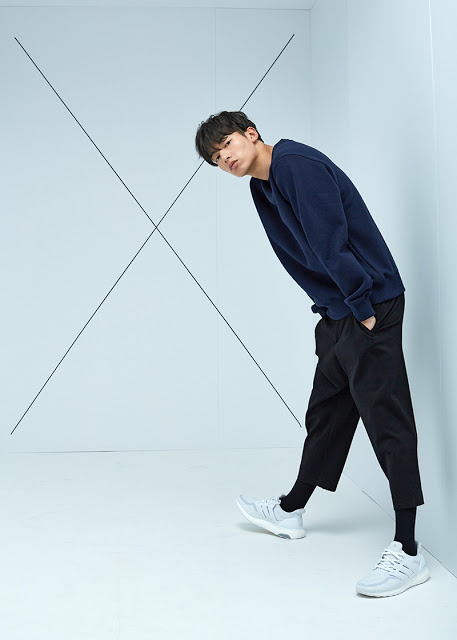 koreanmodel:Han Hyun Min, Joo Eo Jin for Romantic Pirates Spring 2017 Lookbook