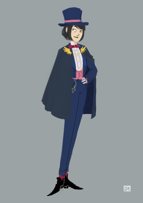 wanted to do a gentleman cambrioleur kind of look