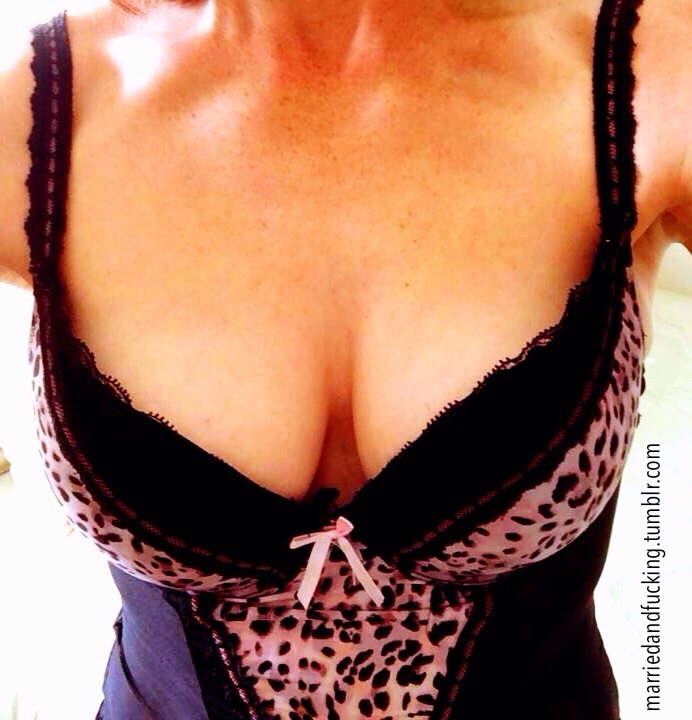 marriedandfucking:  Mrs. M&amp;F just sent me this… she’s waiting on one
