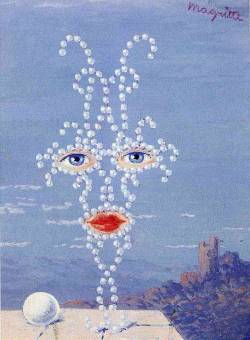 artist-magritte:  Sheherazade, 1950, Rene Magritte