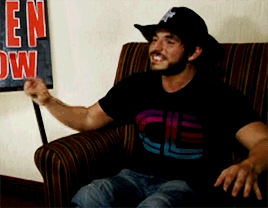 mithen-gifs-wrestling: Kevin Steen/Owens and Johnny Gargano reminisce about their love for Shawn Michaels and how it led their pre-teen selves to some dubious Halloween costume choices.