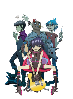 doucwatic:  Made some Gorillaz transparents