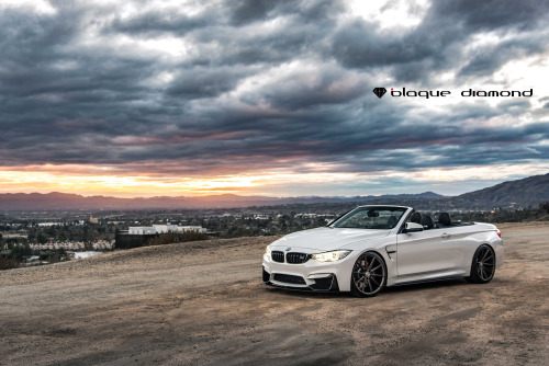 2016 BMW M4 Convertible Fitted on 20 Inch BD-11&rsquo;s in Matte Antique Bronze