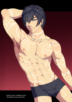 My Oc Tyron! It Was A Comission For A Patron =‘)He Is One Of Thaias Seme’s~~Btw