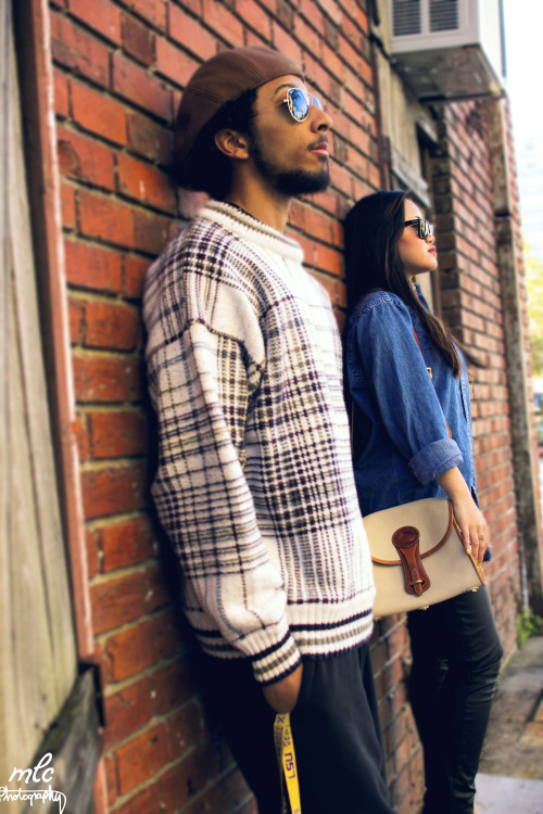 blackfashion:  Clothing: Taken from our parents closet Marcus Crosby & Robyn Lua, 21 years old Baton Rouge, Louisiana www.thelifeandtimesofmarcuscrosby.tumblr.com www.robyn-mae.blogspot.com Photographed by Marcus Crosby 