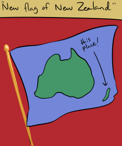 worldmapswithoutnewzealand:  Zach Weinersmith puts