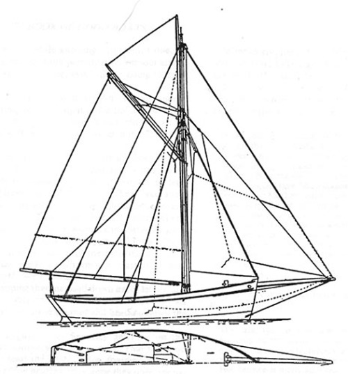 Cockle/Galena/Fox by J.R. Purdon. One example is at Mystic Seaport, but I think the photos are from 