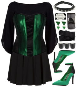 polyvore-gore:  Hex Girls: Dusk