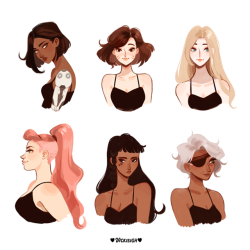 vickisigh: What if the Overwatch ladies changed