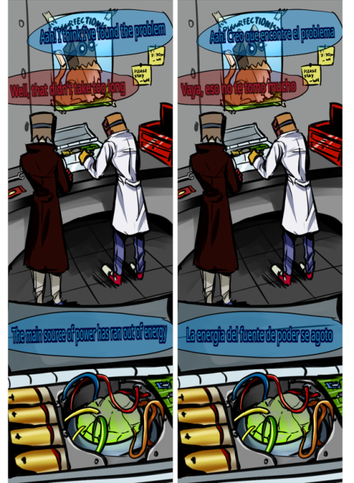 acecakes:  Dudes!!! I overdid this one by adding an extra page because I didn’t want to separate the panels TuTPlease enjoy my hard work!! Gracias <3</p>Previous: https://acecakes.tumblr.com/post/164804418197/booyah-i-finish-another-page-8dNext: