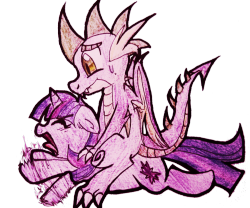 Ask-Cutetwinkiepie:  Twilight: Spike, Get Off Of Me! I Told You So Many Times Now,