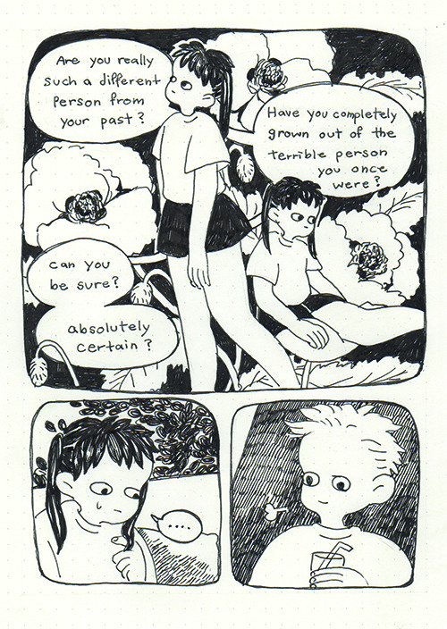 hakobore:  comic for a zine~! 