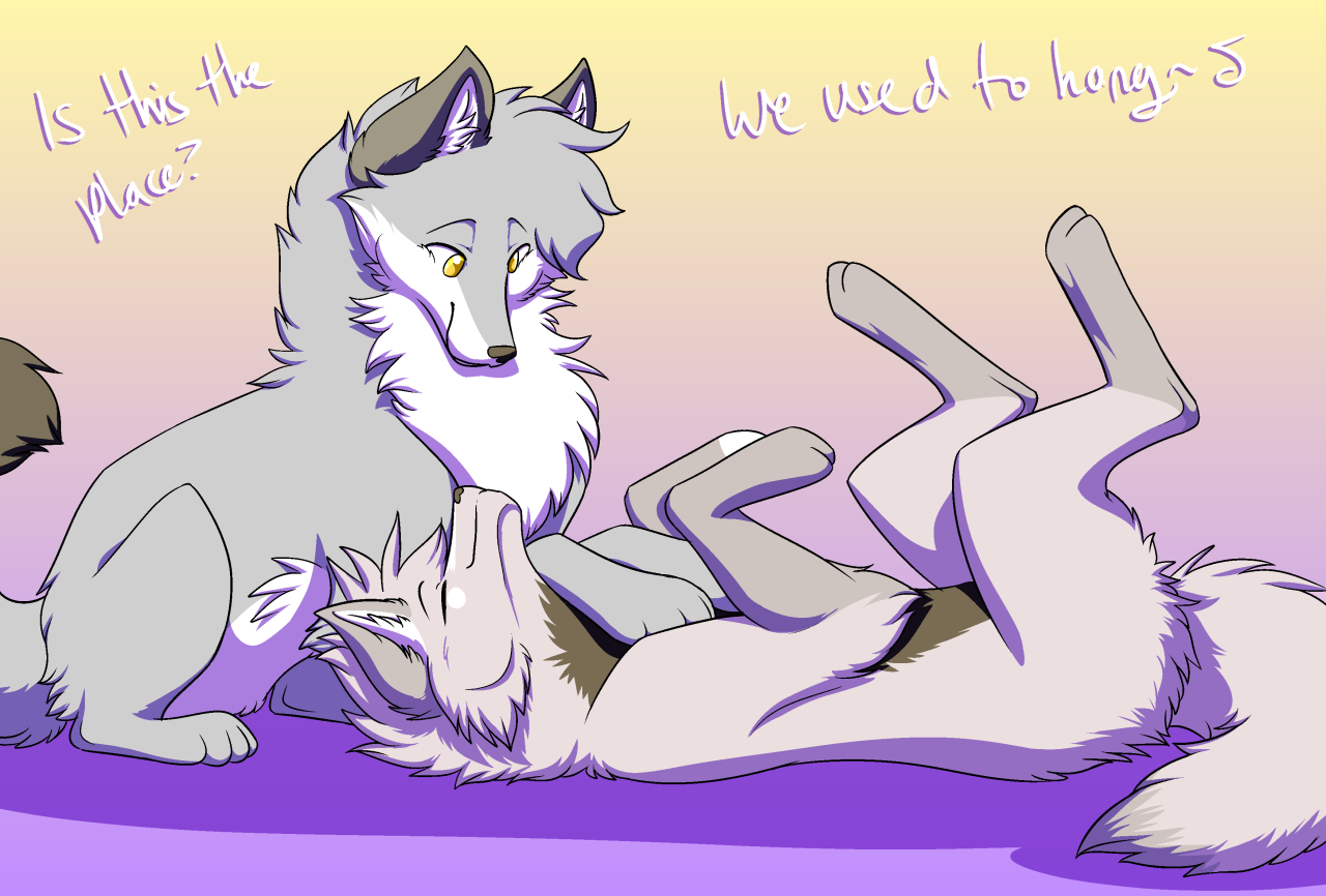 sianiithesillywolf:For @artristhewolf because we reunited as friends and I needed