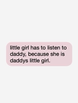 Daddy's Little Kitten