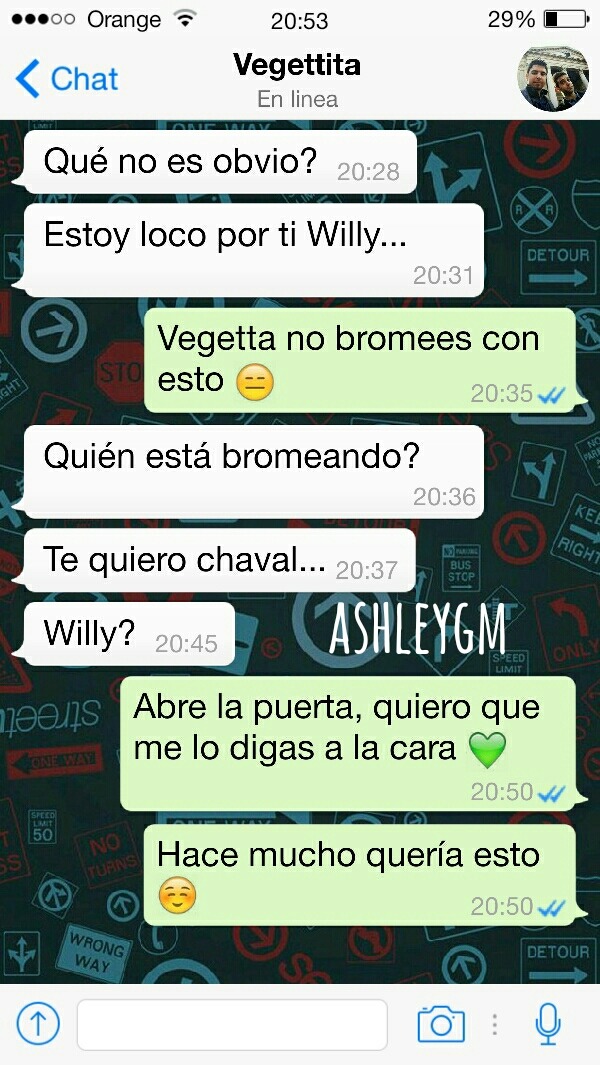 ashleygm:  El resto no es algo que pueda mostrar por chat 😏.  Ashley: Lo del turno