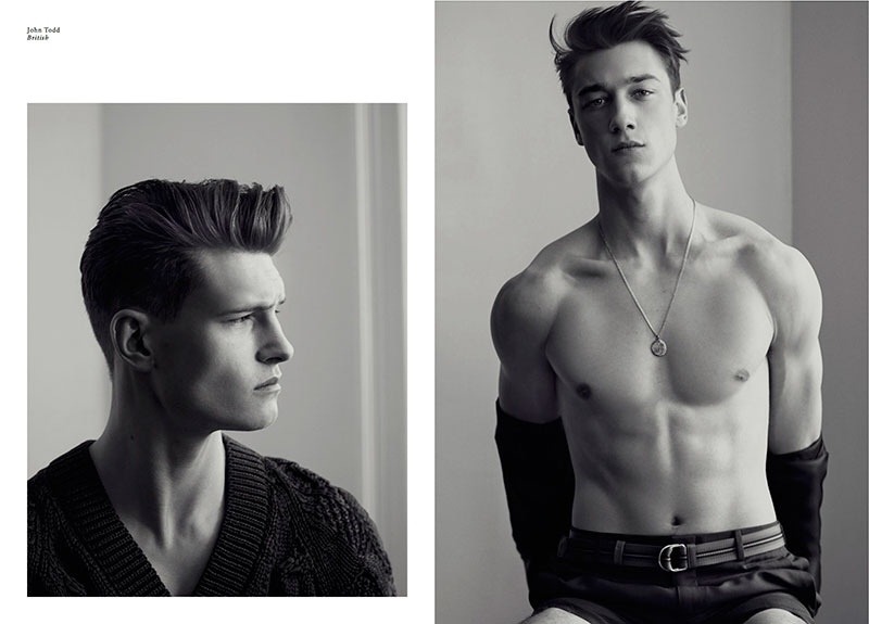 christos:  John Todd and Harvey James by Neal Franc for Made In Brazil Magazine #8