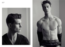 Christos:  John Todd And Harvey James By Neal Franc For Made In Brazil Magazine #8