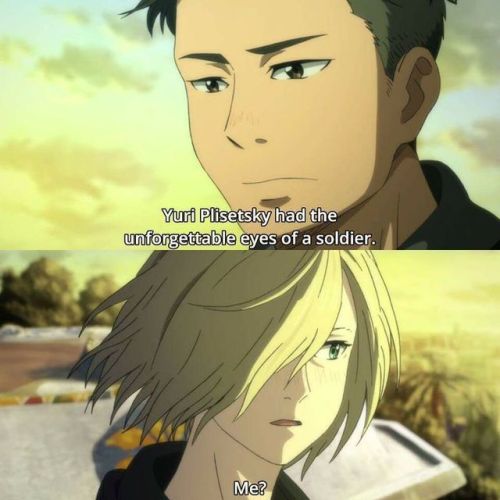 THAT OTAYURI MOMENT WHEN SOUSUKE STARTS TALKING ABOUT HOW SHOOK HE WAS BY IKUYA AGAIN IN THE NEW SEASON(Context: Sousuke & Otabek/Ikuya & Yuri both share the same seiyuu - Hosoya Yoshimasa/Uchiyama Kouki)I’m dying for them to interact directly