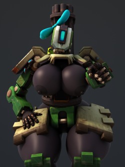 anthroanim:  there was a thread at 4Chan about Thicc Bastion, and I did a lot of requests there for poses.