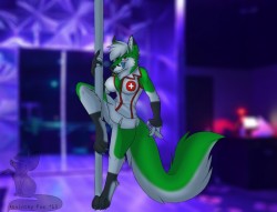 letsbefoxxy:  furry-hentai-and-such:  Absinthy &frac12;!  Finally the first part!  ~Sabre ^~^