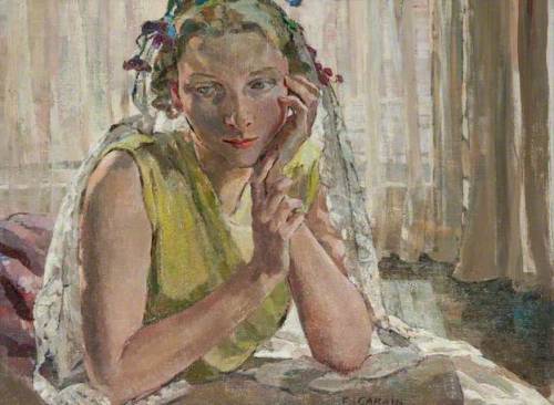 Winter Sunshine -  Ethel Leontine Gabain  c.1935British 1883-1950