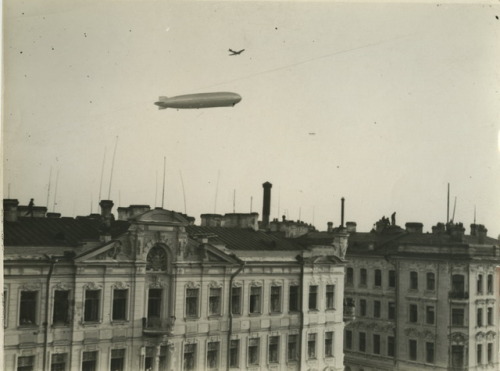 Zeppelin in Soviet Russia, July 26th, 1931