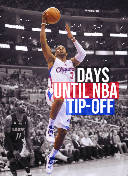 nbaedits:  3 Days Until NBA Tip-Off 