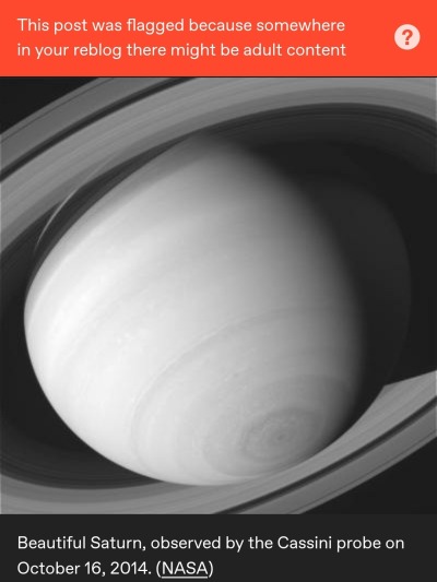 mckitterick:mutedtempest:mckitterick:…speaking of [tumblr] fails: hmmmmm Saturn showing those female-presenting nipplesy'all’re hilarious 