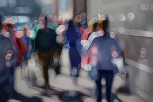 bobbycaputo: Painter Philip Barlow Captures What the World Looks Like to People With Blurry Vision