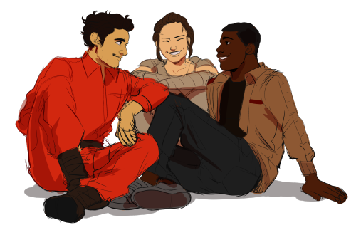 leafpuppy:happy holidays…heres a not especially festive pic of them star wars friends