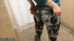 baby-perv:  inteligasm:  nsfwjynx:  nsfwjynx:  Blown away by how awesome my ass looked in these leggings  I had forgotten about this gif until I saw it in my activity :P  your ass does look awesome.  you could say your butt looks “out of this world”