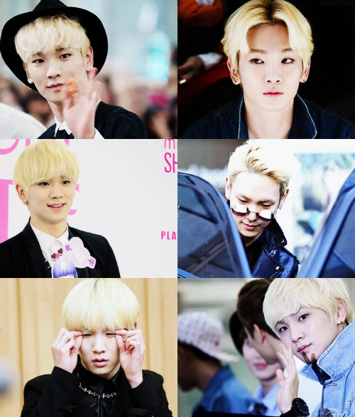 shineesque:  best of shinee 2013   ↳ kibum - blonde era  