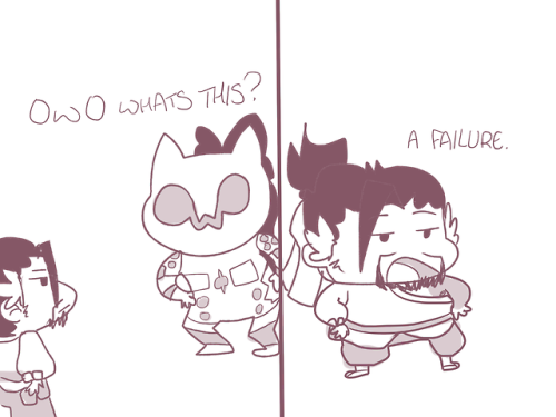 hanzo dont be so hard on yourself